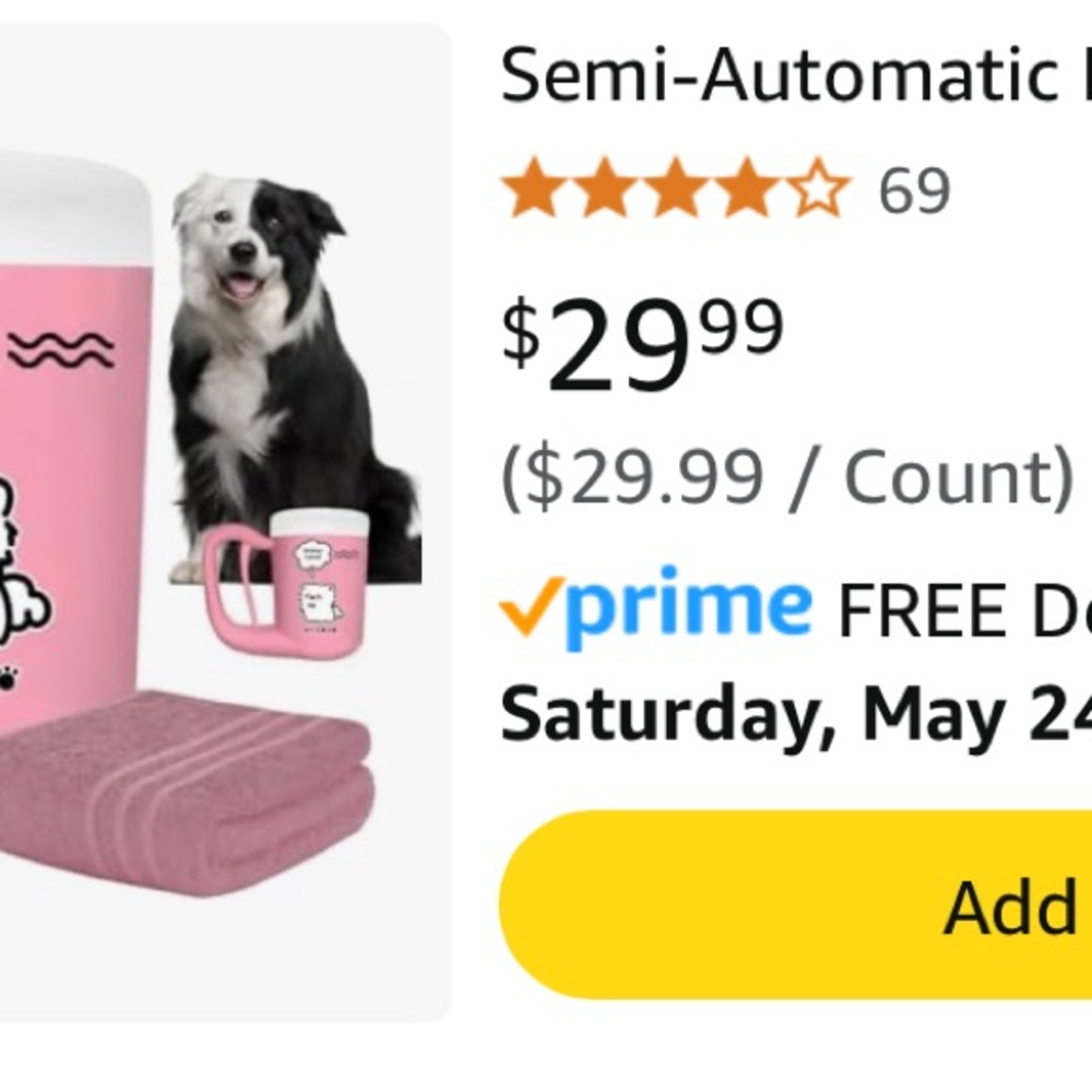 Brandnew Semi Automatic Paw cleaner